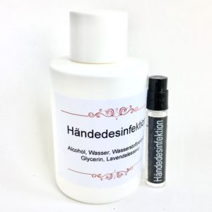 Hände-Desinfektion